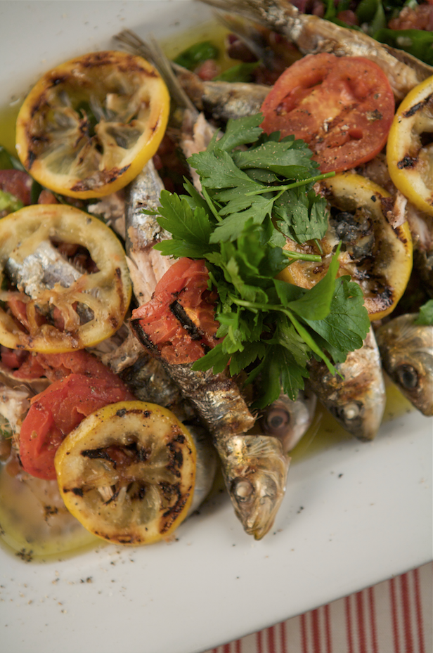 Grilled Sardines, Portuguesestyle